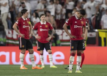 Manchester United tumpas kepada Bayern Munich di Old Trafford dalam aksi Liga Juara-Juara.-AFP