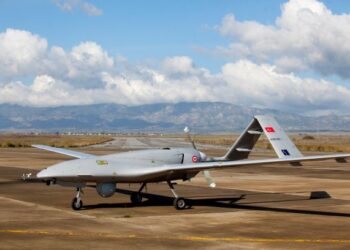 DRON Bayraktar TB2 menjadi bualan selepas dilihat sebagai salah satu punca utama kemenangan Azerbaijan dalam Perang Nagorno-Karabakh pada 2020. – AFP