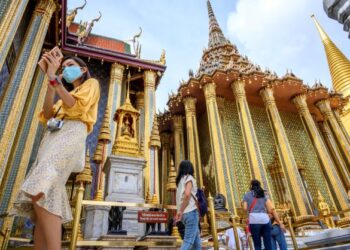 THAILAND menduduki tangga pertama sebagai destinasi pelancongan paling banyak dicari di dunia untuk percutian. – AFP