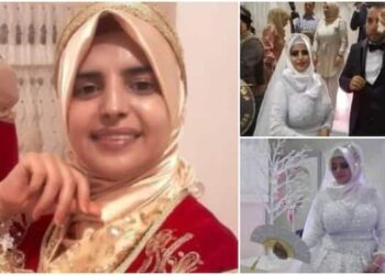 IBU pengantin lelaki itu mendakwa Lamia al-Labawi terlampau pendek dan hodoh untuk mengahwini anaknya. - MIRROR.CO.UK  