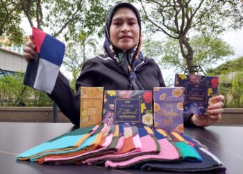 NORIZA Azizan gembira kerana sebahagian besar produk di bawah jenama Nayumi berjaya menembusi pasaran Brunei.