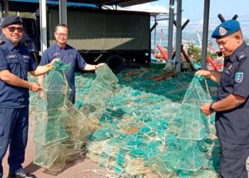 BUBU naga yang dirampas pihak berkuasa dalam operasi di Perak baru-baru ini.