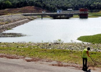 EMPANGAN Durian Tunggal, Alor Gajah, Melaka. - GAMBAR HIASAN