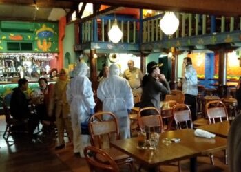 RESTORAN Amigos di Jakarta Selatan didakwa menjadi lokasi pertama jangkitan Covid-19 di Indonesia sejak setahun lalu. - AGENSI