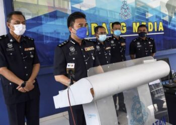 CHA HOONG FONG dalam sidang akhbar hari ini di IPD Klang Selatan di Klang, Selangor. - UTUSAN / ZULFADHLI ZAKI