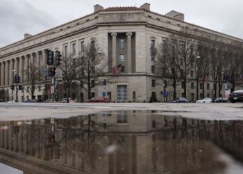 IBU pejabat Jabatan Kehakiman AS di Washington.-AGENSI