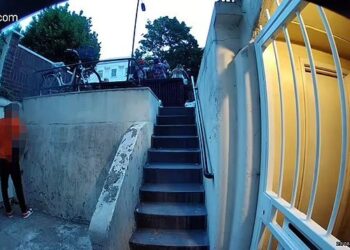 RAKAMAN menunjukkan pengunjung Karnival Notting Hill membuang air kecil di halaman di depan rumah milik seorang warga emas. - AGENSI