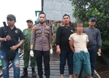 SUSPEK yang berasal dari Ketapang, Kalimantan Barat berjaya diberkas oleh pihak polis. -AGENSI