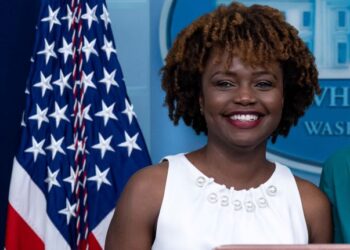 KARINE Jean-Pierre dilantik sebagai Setiausaha Akhbar White House baharu. - AFP  