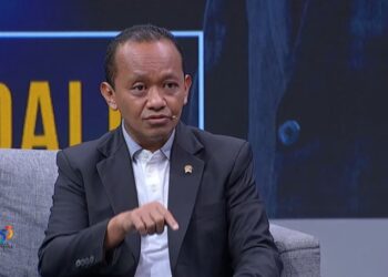MENTERI Pelaburan, Bahlil Lahadalia. - AGENSI 