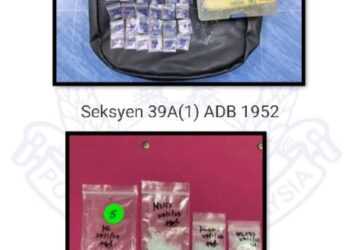 DADAH jenis syabu yang dirampas daripada suspek dalam operasi anti narkotik selama seminggu.