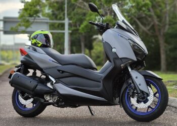 XMax 250 sangat sesuai digunakan untuk tunggangan harian. – UTUSAN/ANUAR NORICK