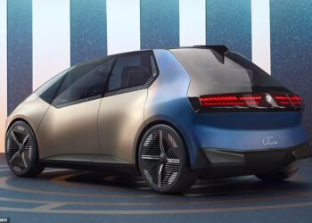 MODEL iVision Circular diperbuat daripada bahan kitar semula sepenuhnya. – BMW