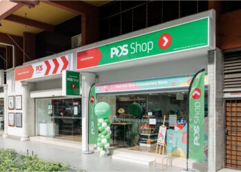 KEDAI serbaneka  pertama Pos Malaysia, Pos Shop terletak di Jalan TAR, Kuala Lumpur.