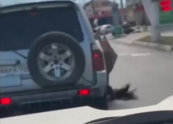 WANITA yang terhantuk kepalanya di atas jalan raya dan tidak mengalami cedera parah. - WILL STEWART  