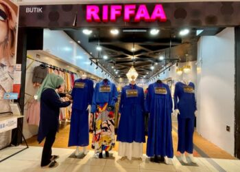 BUTIK RIFFAA di Alor Setar, Kedah.