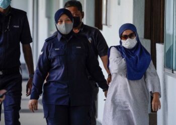 NOR Rizan Zakaria hadir di Mahkamah Sesyen Kuala Lumpur bagi menghadapi pertuduhan membuat tuntutan palsu Penjana Perkeso 2.0. UTUSAN/AMIR KHALID.