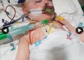 HUGHIE McMahon dirawat di sebuah hospital di Glasgow. –
FACEBOOK