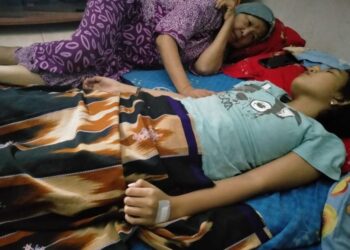 ECHA tertidur selama tujuh hari tanpa sedarkan diri. - KOMPAS.COM