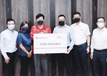 OCBC OneCollect akan memberikan kemudahan penghantaran
peringkat akhir lebih mudah dan selamat kepada pelanggan J&T.