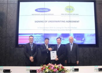 MAJLIS menandatangani perjanjian penajajaminan antara NationGate Holdings dan M&A Securities untuk penyenaraian NationGate Holdings di Bursa Securities.