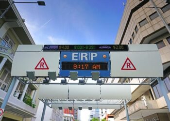 ILUSTRASI sistem Bayaran Elektronik Jalan Raya (ERP). - AGENSI   