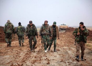 REJIM tentera Syria di selatan bandar al-Bab di utara wilayah Aleppo, 2016.-AFP