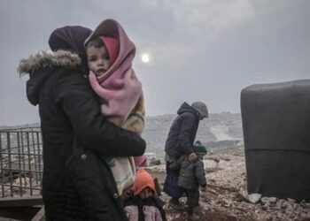 KIRA-kira 2.8 juta penduduk Syria tinggal di kem pelarian di barat laut negara itu. - ANADOLU AGENCY
