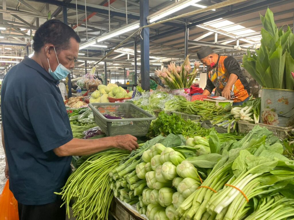 Hanya 4.6 peratus rakyat Malaysia makan sayur