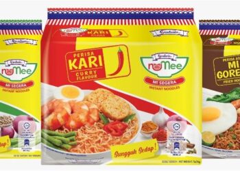 GARDENIA menawarkan tiga perisa Nu Mee mi segera sebagai pilihan baharu kepada pengguna.