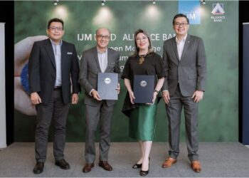 ALLIANCE Bank dan IJM Land bekerjasama untuk pembiayaan hartanah hijau.