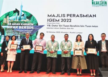 MAJLIS perasmian persidangan dan pameran antarabangsa Teknologi Hijau dan Produk Eko Malaysia 2022.