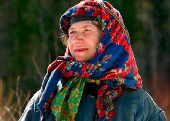 AGAFYA Lykova tinggal di kawasan pegunungan di Siberia sepanjang hidupnya. - ALEXANDER KUZNETSOV/KRASRAB