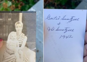 KATIE Posten memuat naik gambar berusia 80 tahun itu dalam media sosial. - FACEBOOK