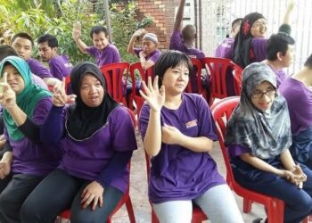 KETIDAKSAMARATAAN akses kepada kehidupan bermasyarakat menjadikan belia OKU dikategorikan sebagai belia minoriti dan terpinggir. GAMBAR FB PDK TITIWANGSA