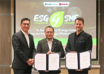 MAJLIS menandatangani kerjasama antara Alliance Bank dan SEDANIA.