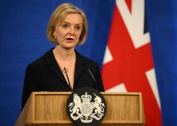 PERDANA Menteri Britain, Liz Truss. - AFP