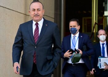 MENTERI Luar Turki, Mevlut Cavusoglu - AFP 
