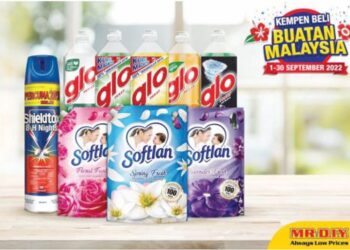 ANTARA produk jenama Malaysia terkenal yang boleh didapati di cawangan MR D.I.Y. di seluruh negara.