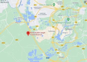 TIADA keperluan pembangunan bercampur di tapak HSKLU yang terletak bersebelahan Cyberjaya dan Putrajaya. – GOOGLE MAPS