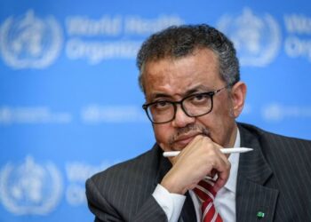 KETUA Pengarah WHO, Tedros Adhanom Ghebreyesus. -AFP 