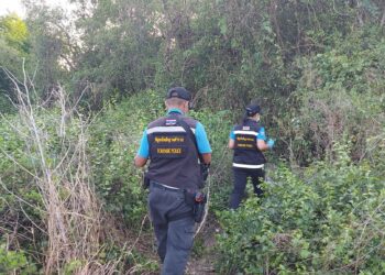 SUAMI May dilaporkan membunuh diri di Hutan Chonburi. - AGENSI