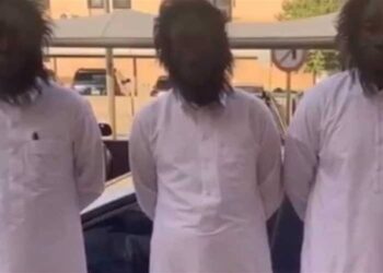 ANTARA mereka yang ditahan selepas didakwa melakukan gangguan di tempat awam. - AGENSI