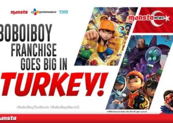 FILEM BoBoiBoy: The Movie dan BoBoiBoy Movie 2 dijangka mula ditayangkan di pawagam di seluruh Turki pada September ini. – IHSAN ANIMONSTA