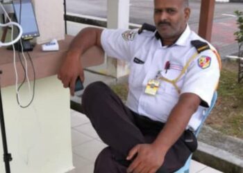 ABDUL KADIR ketika masih sihat dan mampu mencari sumber pendapatan.