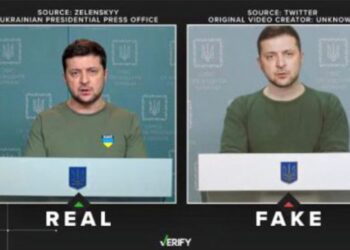LAMAN web semakan fakta Verify mendapati penggunaan alat forensik video dan carian imej terbalik dalam video palsu itu. - AGENSI