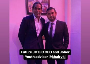 TMJ membuat tawaran kepada Khairy Jamalaluddin bagi jawatan CEO JDT di laman Instagramnnya.