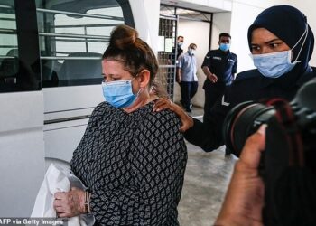 SAMANTHA Jones terlepas hukuman gantung sampai mati dan dipenjarakan pada 2018. – AFP