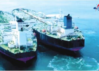 PELABUHAN Yan mengendalikan dua kapal VLCC di hab pelabuhannya, kapal terbesar yang dikendalikan pelabuhan itu setakat ini.