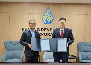 MAJLIS menandatangani perjanjian antara Fajarbaru dengan Penang Development Corporation untuk pembangunan bercampur di Bandar Cassia, Batu Kawan, Pulau Pinang.